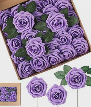 Kunst Rozen Foam - Set van 10 tot 100 Stuks - Decoratie Bruiloft, Feest & Cadeau