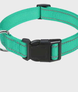 Reflecterende Hondenhalsband - Verstelbaar Nylon, Veilig en Duurzaam