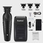 Kemei KM-2296 Professionele Draadloze Baard- en Haartrimmer Kit