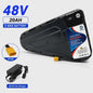 52V 20Ah-40Ah Lithium E-bike Batterij voor Elektrische Fietsen (500W-3000W Motor)