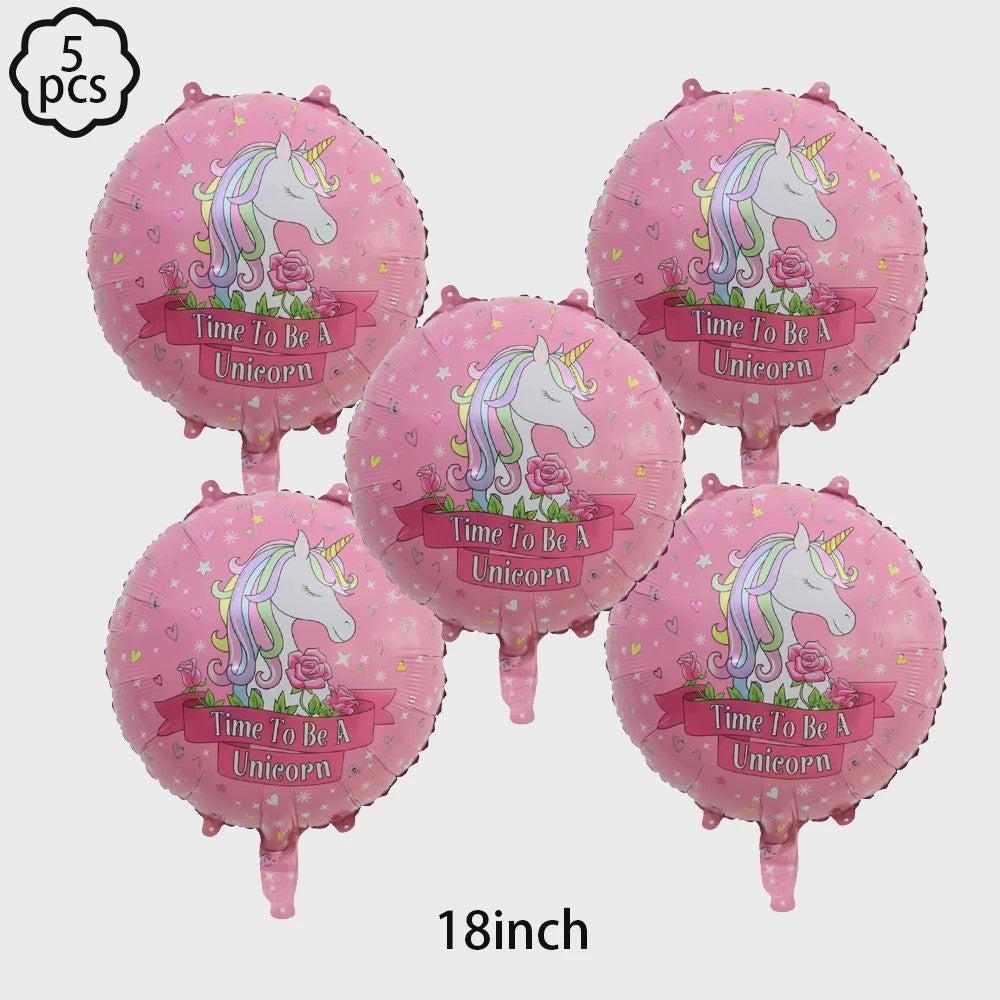 Magische Eenhoorn Ballonnen & Feestdecoratie - Perfect voor Kinderfeestjes & Babyshowers