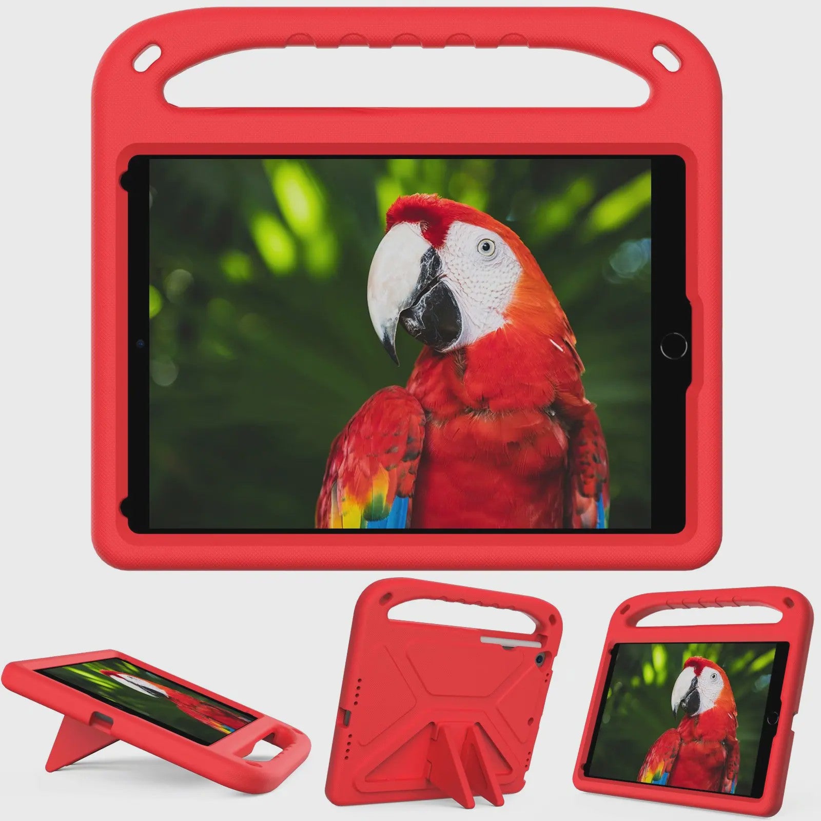 Schokbestendige EVA Kinderhoes met Handvat & Standaard voor iPad 10.2, 10.9, 11 inch