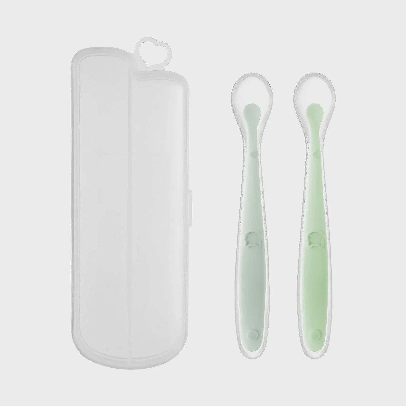 Zachte Siliconen Baby Lepel - Ideaal voor Voedingstraining en Eerste Hapjes