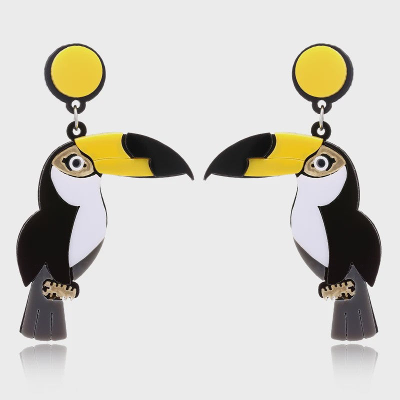 Unieke Acryl Statement Oorbellen - Vrouwen Trendy Party Sieraden