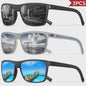 Designer Polarized Zonnebrillen Set voor Heren & Dames | UV400 Bescherming | Ideaal voor Buitenactiviteiten