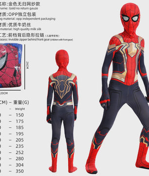 Realistisch Spider-Man Cosplay Kostuum - Volledig Pak (100-190cm)