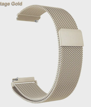 Milanese RVS Horlogeband 18mm 20mm 22mm voor Garmin Vivoactive Venu | Magnetische Sluiting
