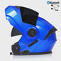 Modulaire Motorhelm Unisex met Dubbel Vizier & Bluetooth - DOT Gecertificeerd