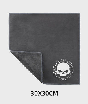 Set van 2 Harley Davidson Microvezel Doeken - Soft Drying Cloth voor Auto & Motor
