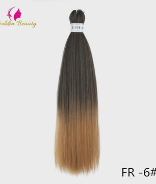 26 Inch Ombre Kleuren Vlechtsel Haar Synthetisch Pre-stretched Jumbo Braids Haar voor Cosplay & Pruiken