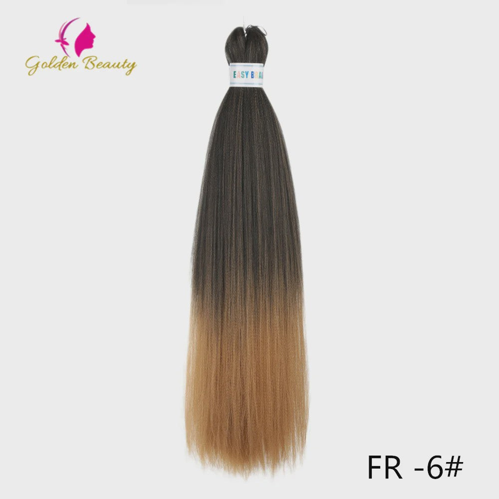 26 Inch Ombre Kleuren Vlechtsel Haar Synthetisch Pre-stretched Jumbo Braids Haar voor Cosplay & Pruiken