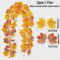 Herfst Slinger met Maple Bladeren - Kunstblad Slinger voor Thanksgiving, Halloween & Feestdecoratie