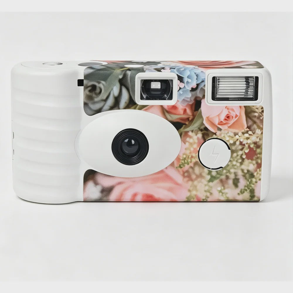 Vintage Wegwerpcamera 35mm met Flits - Retro Filmcamera voor Feestelijke Momenten