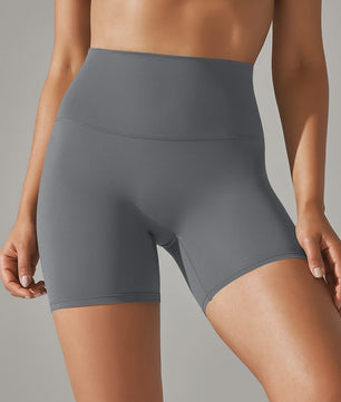 Dames Sportshorts Hoge Taille Squat Proof - Sneldrogend voor Yoga, Fitness & Fietsen