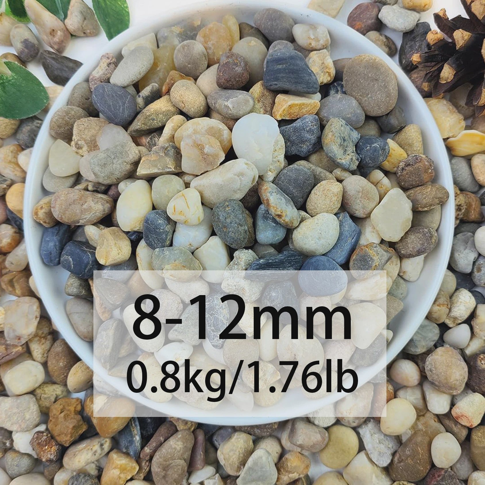 Natuurlijke Rivierstenen & Kiezels - Decoratief Grind voor Aquarium, Tuin & Planten