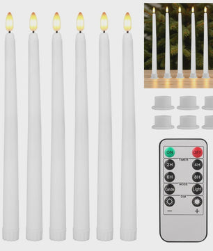 LED Flamlamp Kaarsen (6/18/24 stuks) met Afstandsbediening - Veilige Sfeerverlichting