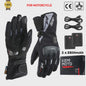 KEMIMOTO Verwarmde Motorhandschoenen - Waterdicht, Oplaadbaar & Warm voor de Winter