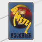 Vintage Bier Metalen Wanddecoratie - Retro Poster voor Bar, Pub & Man Cave (20x30cm)