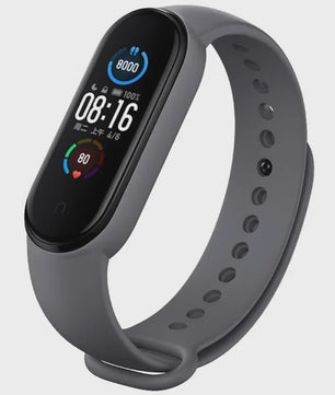 Siliconen Polsband voor Xiaomi Mi Band 7, 6, 5, 4, 3 - Vervangend Bandje Smartwatch Accessoire