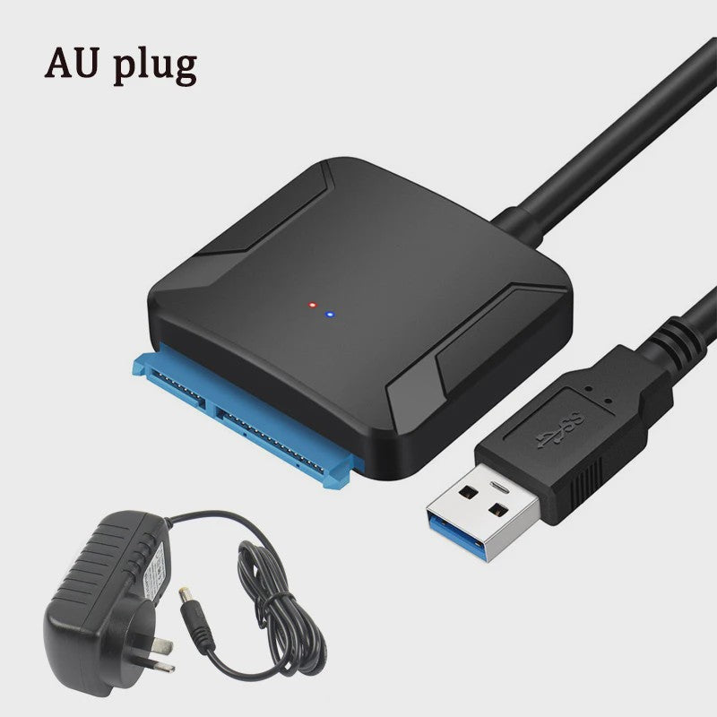 USB 3.0 naar SATA Adapter Kabel voor 2.5" en 3.5" HDD/SSD