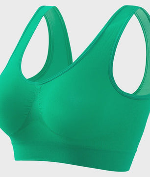 Naadloze Push-Up Sport BH - Ademende Bralette zonder beugel, Crop Top Lingerie voor Dames (S-5XL)