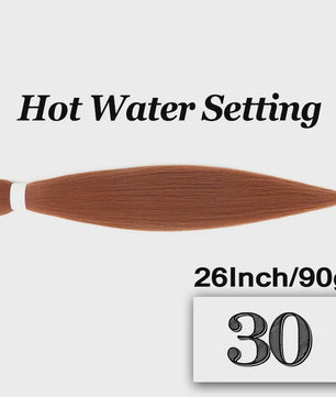 Pre-stretched Braiding Hair 26 Inch - Synthetische Haarverlengingen voor Crochet Braids in Kleuren