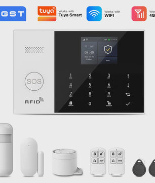 Slimme Alarmset met WiFi, GSM & Tuya Compatibiliteit - Inclusief Deursensor