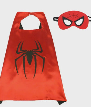Superheld Cape en Masker Set - Kinderen - Cosplay Feest Accessoires