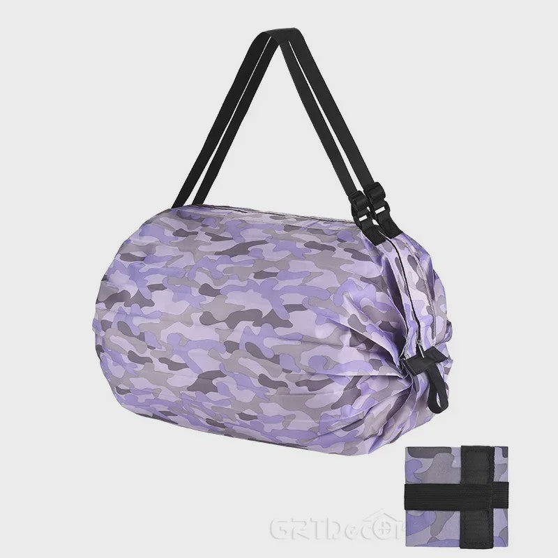 Grote Opvouwbare Shopper Tas - Ideaal voor Reizen en Boodschappen