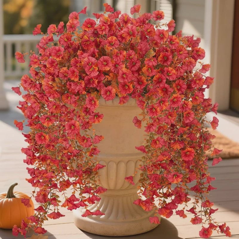 Hangende Kunstbloemen Slanke Winde (Ochtendgloren) - Decoratie voor Huis, Tuin & Feesten