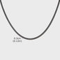 Vnox RVS Kubaanse Ketting voor Heren & Dames - 3/5/7/9mm Breed, Waterdicht & Hypoallergeen