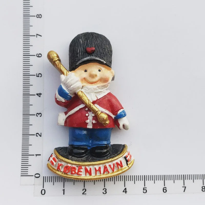 3D Koelkastmagneten Denemarken - Souvenir & Decoratie