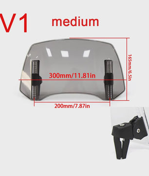 Universele Motor Windscherm Verlengstuk - Verstelbaar Spoiler Deflector