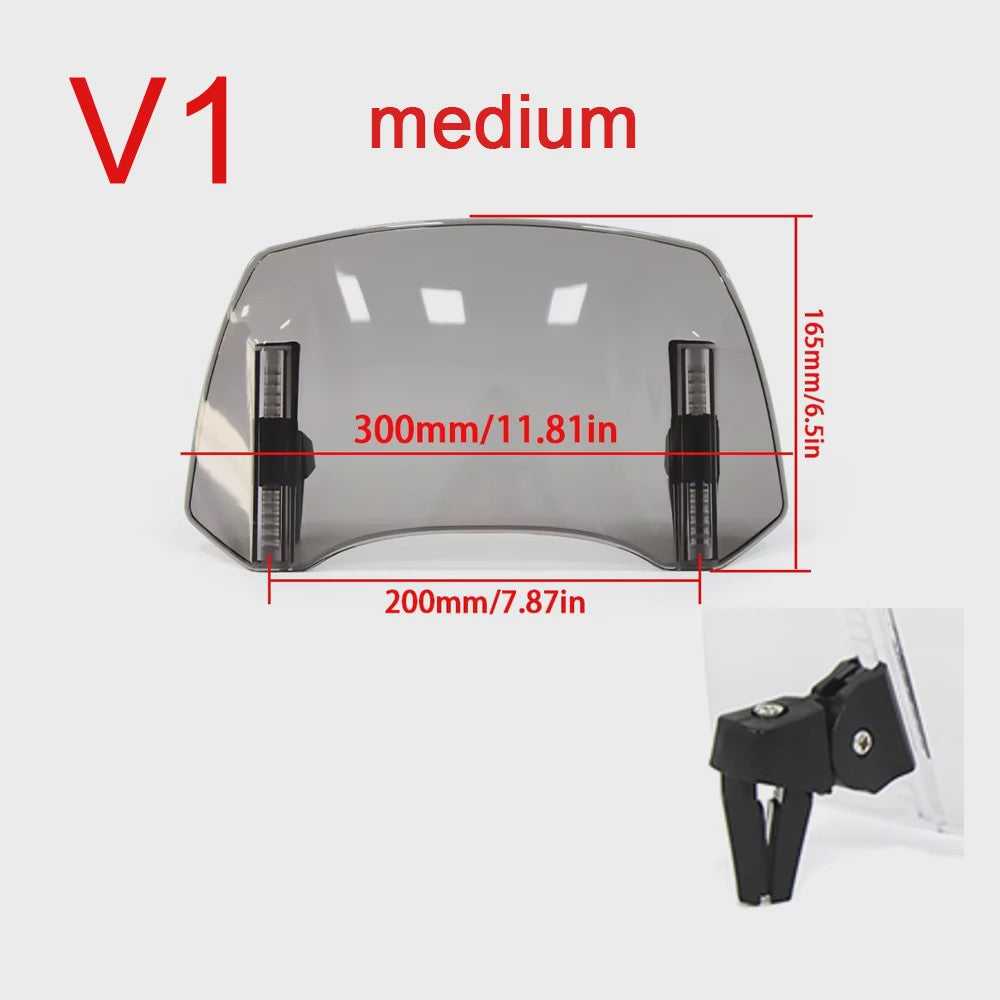 Universele Motor Windscherm Verlengstuk - Verstelbaar Spoiler Deflector