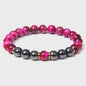 Handgemaakte Tijgeroog & Hematiet Kralen Armband - Energie & Meditatie Sieraden