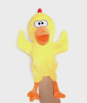 Zachte Pluche Handpoppen - Educatief Speelgoed voor Baby's en Kinderen (Diverse Dieren)