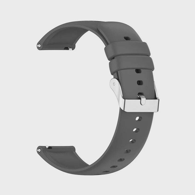 Universele Siliconen Horlogeband 20mm & 22mm - Snelwissel & Comfortabel