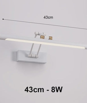 Moderne LED Spiegel Lamp - Wandlamp Badkamer/Slaapkamer - 43cm/58cm