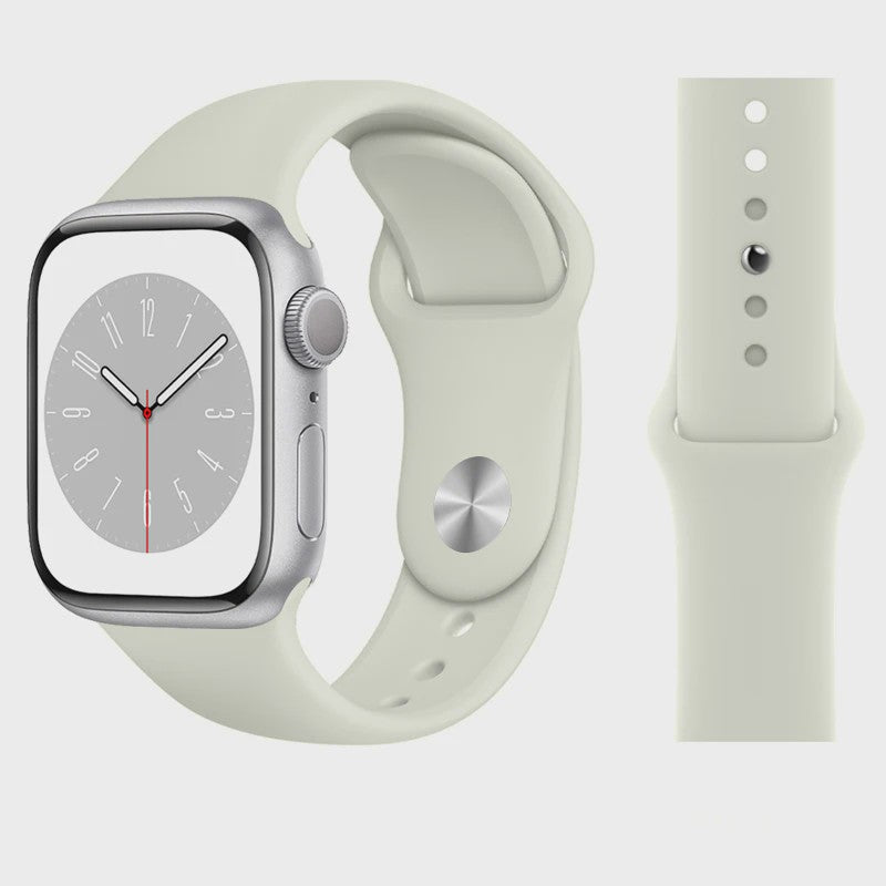 Sport Siliconen Bandje voor Apple Watch 38-49mm - Serie 1 t/m 11, SE, Ultra