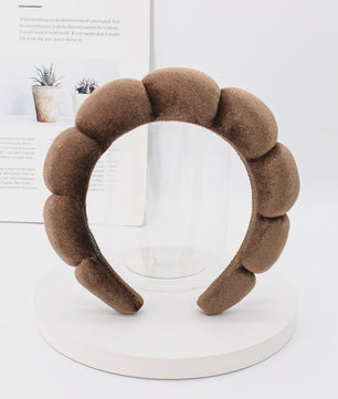 Luxe Velours Make-up Hoofdband - Comfortabel voor Gezichtswas & Huidverzorging
