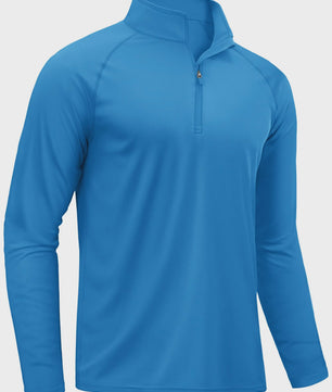 TACVASEN Heren UV Bescherming T-shirt Lange Mouw - UPF50+ Sneldrogend