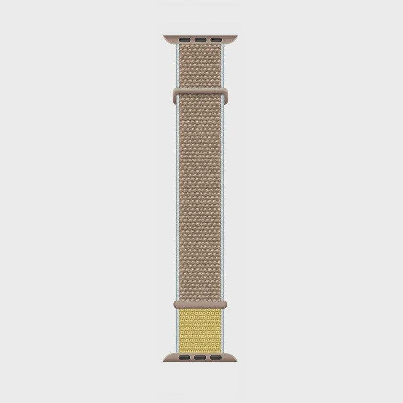Nylon Sportband voor Apple Watch (38-49mm) - Ademend & Verstelbaar met Klittenband