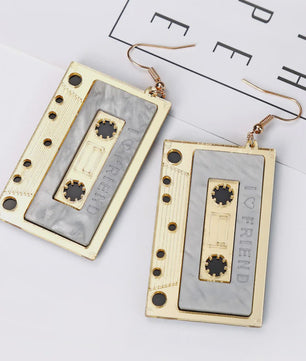 Unieke Acryl Statement Oorbellen - Vrouwen Trendy Party Sieraden