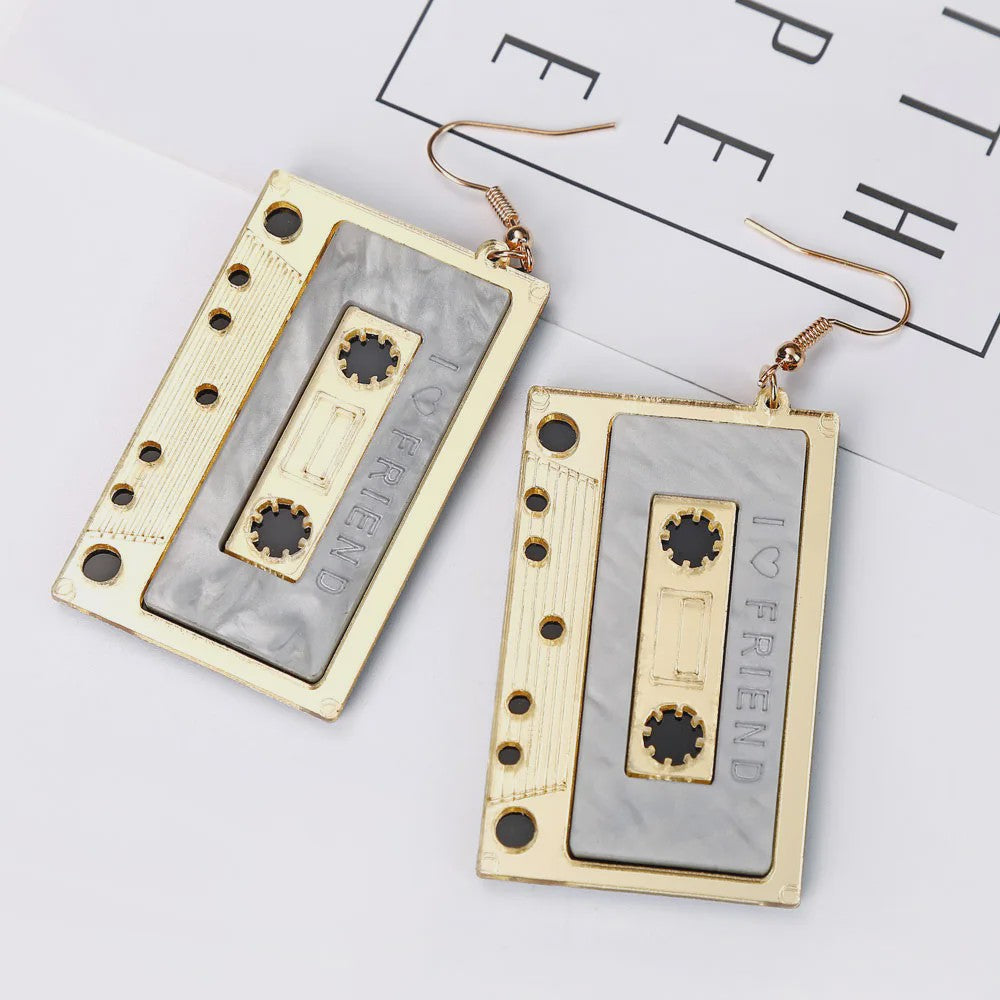 Unieke Acryl Statement Oorbellen - Vrouwen Trendy Party Sieraden