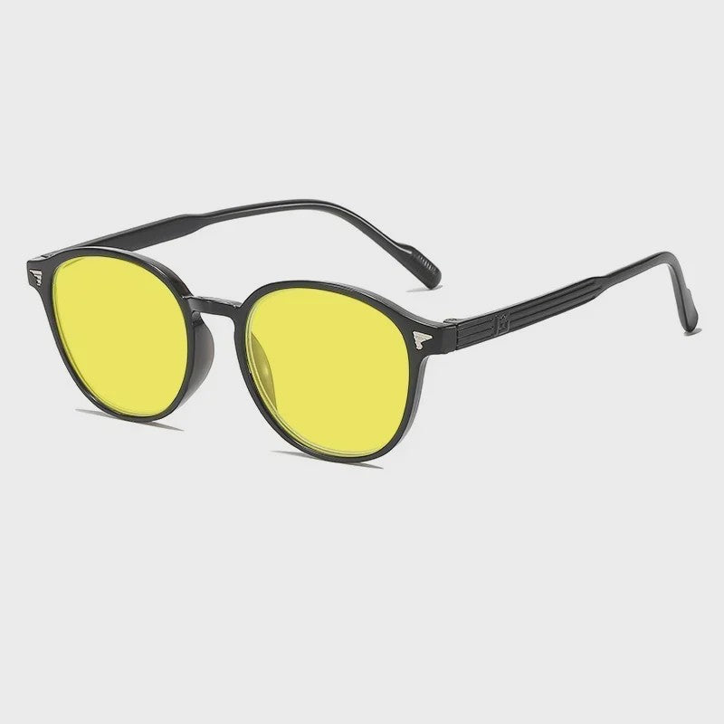SEAMERGO Retro Unisex Nachtzicht Bril - UV Bescherming, Anti Blauw Licht & Straling