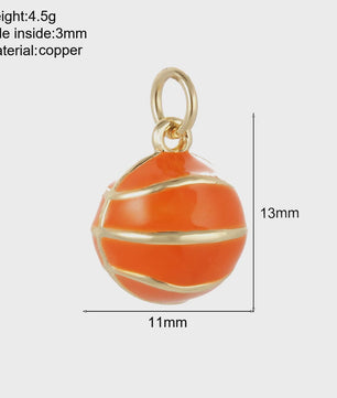 Gouden Bedeltjes Fruit & Drankjes met Zirkonia - Sieraden Maken