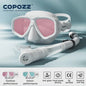 COPOZZ 2025 Duikmasker Set met Snorkel - Anti-Condens, Verstelbaar, Volwassenen
