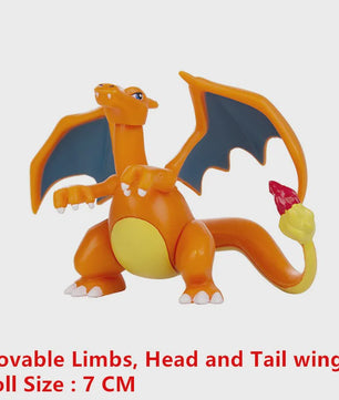Pokemon Actiefiguren Set (4-9 cm) - Pikachu, Gengar, Eevee & meer - Cadeau & Verzamelen