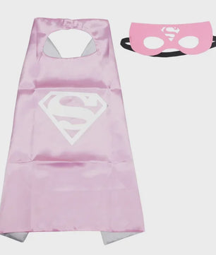 Superheld Cape en Masker Set - Kinderen Cosplay Verkleedkostuum