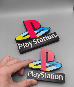 3D Geprint Logo Naamplaat voor Figuren Collectie - Video Game Thema